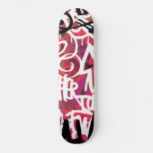 Graffiti-krabbels Persoonlijk Skateboard (Voorkant)