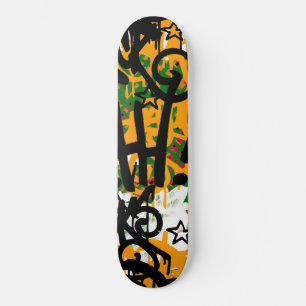 Graffiti-krabbels Persoonlijk Skateboard