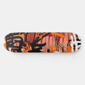 Graffiti-krabbels Persoonlijk Skateboard (Horizontaal)