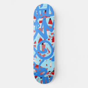 Graffiti-krabbels Persoonlijk Skateboard