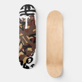 Graffiti-krabbels Persoonlijk Skateboard (Voorkant)