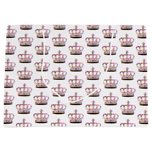 Graffiti-kroon Groot Cadeauzakje (Voorkant)