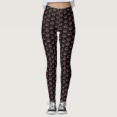 Graffiti-kroon Leggings (Voorkant)
