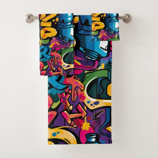 Graffiti Kunst Bad Handdoek (Insitu)