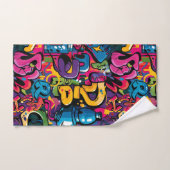 Graffiti Kunst Bad Handdoek (Handdoek)