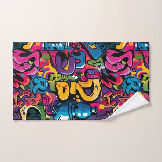 Graffiti Kunst Bad Handdoek (Handdoek)