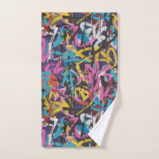 Graffiti Kunst Bad Handdoek (Handdoek)