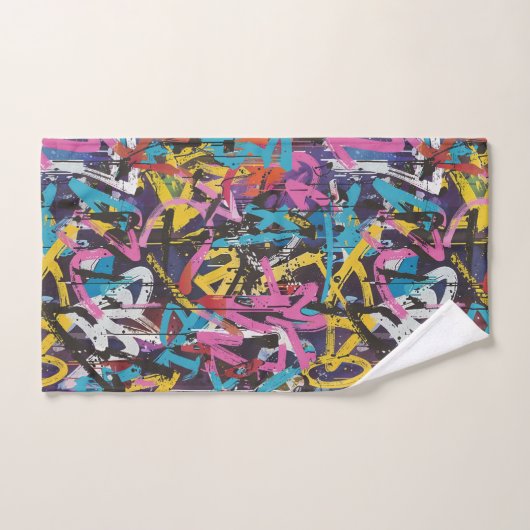 Graffiti Kunst Bad Handdoek (Handdoek)