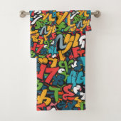 Graffiti Kunst Bad Handdoek (Insitu)