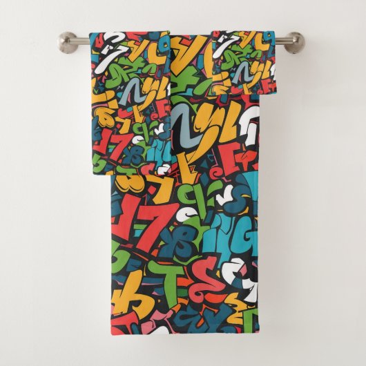 Graffiti Kunst Bad Handdoek (Insitu)