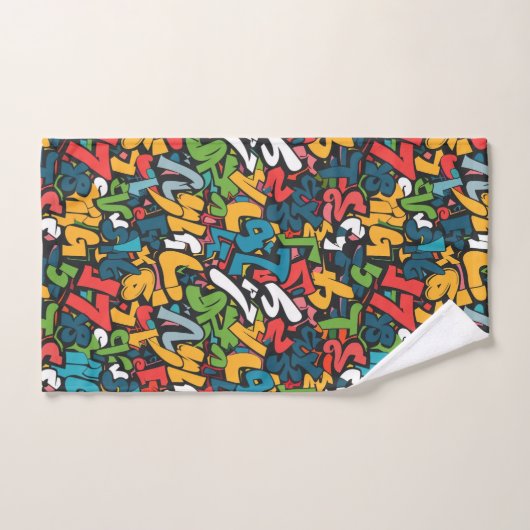 Graffiti Kunst Bad Handdoek (Handdoek)