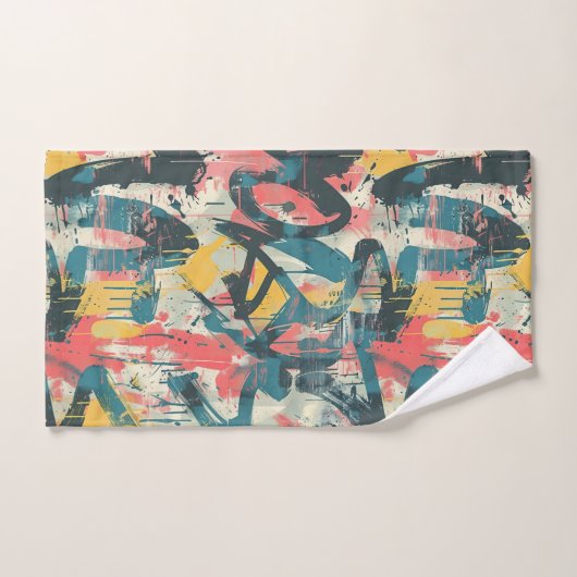 Graffiti Kunst Bad Handdoek (Handdoek)