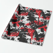 Graffiti Kunst Cadeaupapier (Uitgerold)