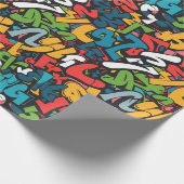 Graffiti Kunst Cadeaupapier (Hoek)