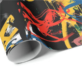 Graffiti Kunst Cadeaupapier (Rol Hoek)