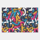 Graffiti Kunst Inpakpapier Vel (Voorkant 3)