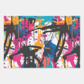 Graffiti Kunst Inpakpapier Vel (Voorkant 2)