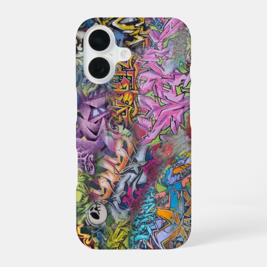graffiti-kunst iPhone 16 hoesje (Achterkant)
