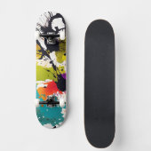 Graffiti Kunst Persoonlijk Skateboard (Voorkant)