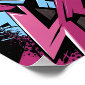 Graffiti-kunst Poster (Hoek)