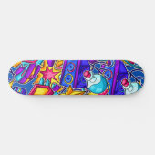 Graffiti kunst Skateboard (Horizontaal)