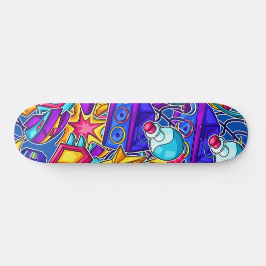 Graffiti kunst Skateboard (Horizontaal)