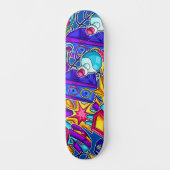 Graffiti kunst Skateboard (Voorkant)