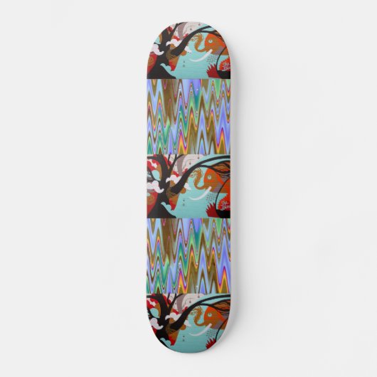 Graffiti Kunst Skateboard (Voorkant)