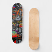 Graffiti kunst Skateboard (Voorkant)