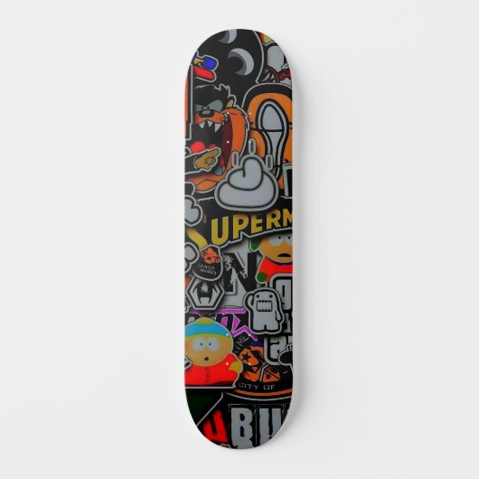 Graffiti kunst Skateboard (Voorkant)