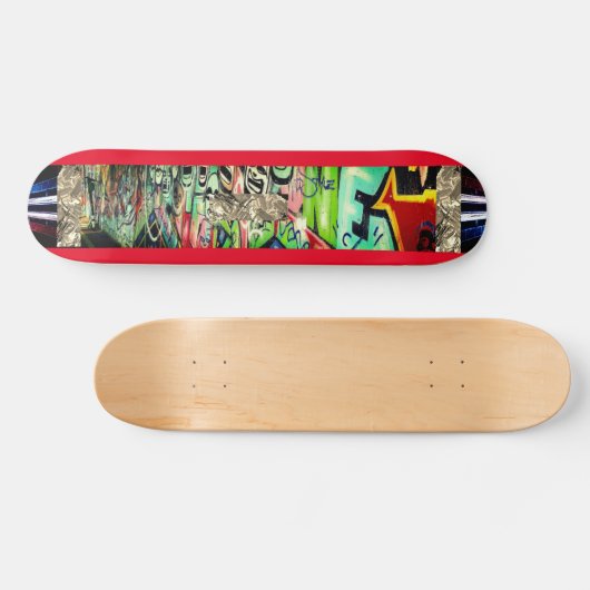 Graffiti Kunst, Skateboard (Horizontaal)