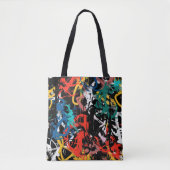 Graffiti Kunst Tote Bag (Voorkant)