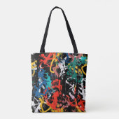 Graffiti Kunst Tote Bag (Achterkant)