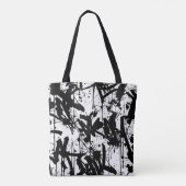 Graffiti Kunst Tote Bag (Achterkant)