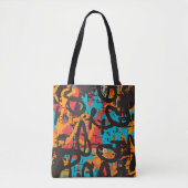 Graffiti Kunst Tote Bag (Voorkant)