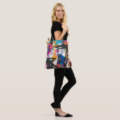 Graffiti Kunst Tote Bag (Op model)