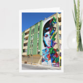 Graffiti Kunst, Vilamarxant, Valencia, Spaans Kaart (Voorkant)