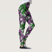 Graffiti kunstenaar Paint Splash Splattered Edgy R Leggings (Rechts)