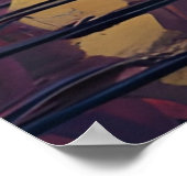 Graffiti Kunsttunnel Poster (Hoek)