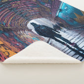 Graffiti Kunsttunnel Sherpa Deken (3/4)