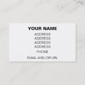 Graffiti-Label: David Visitekaartje (Achterkant)