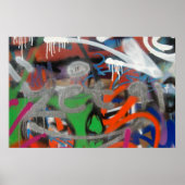 graffiti label poster (Voorkant)