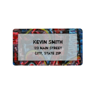 Graffiti-labels Etiket