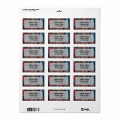 Graffiti-labels Etiket (Full Sheet)