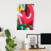 graffiti lagen poster (Thuiskantoor)