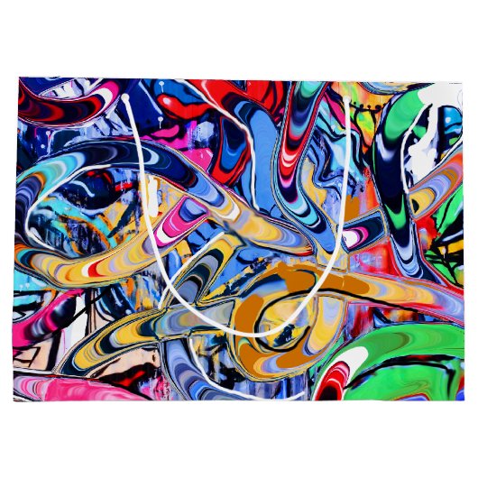 Graffiti Large Cadeautasje (Achterkant)