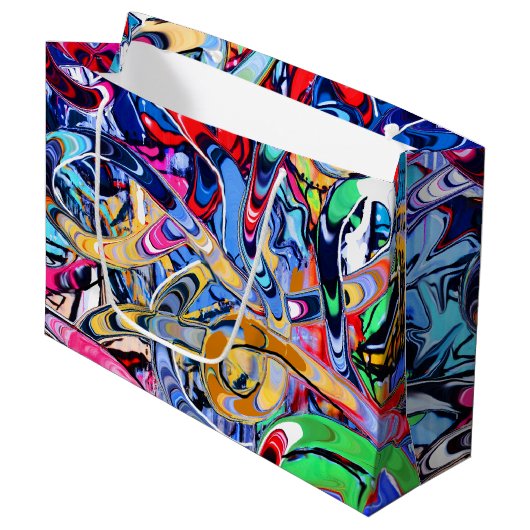 Graffiti Large Cadeautasje (Voorkant Gekanteld)