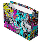 Graffiti Large Cadeautasje (Achterkant Gekanteld)