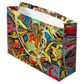 Graffiti Large Cadeautasje (Achterkant Gekanteld)