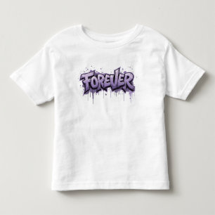 Graffiti Lavender Infinity "VOOR ALTIJD" Kinder Shirts
